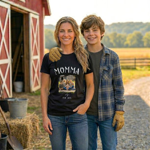 Stilvolle Mom Einrichtungs-Kind-Zählung Foto Schwa T-Shirt