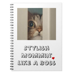 Stilvolle Mommin' like a Boss Notizblock