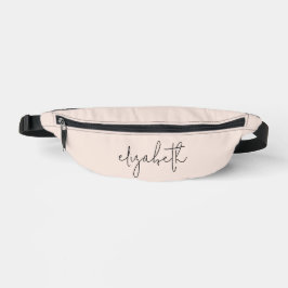 Stilvolle Monogram Moderne Minimalistisch Bauchtasche