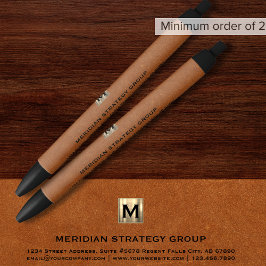 Stilvolle Monogram Writing Pen for Business Kugelschreiber