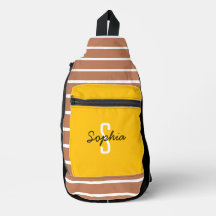 Stilvolle Monogramm Kalligraphie Name Gelbe Karame