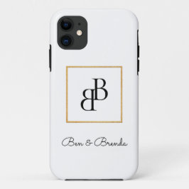 Stilvolle Monogrammdesign Case-Mate iPhone Hülle