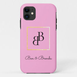 Stilvolle Monogrammdesign Case-Mate iPhone Hülle
