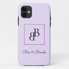Stilvolle Monogrammdesign Case-Mate iPhone Hülle