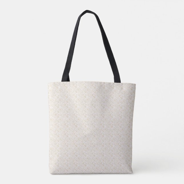 Stilvolle neutrale Tasche als Geschenk (Rückseite)