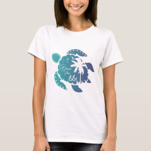 Stilvolle Niedliche Meeresschildkröte T-Shirt
