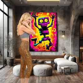 Stilvolle Orange Bicolor: Persönliche Gestaltung v Capri Leggings