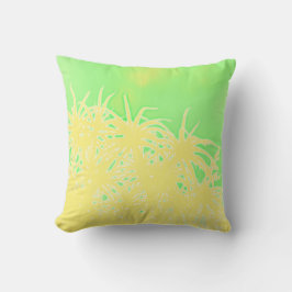 Stilvolle Palmen Abstrakte Art Pastel Tropical Kissen