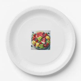 Stilvolle Papierplatte Pappteller