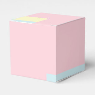 Stilvolle Pastell-Linien-Streifen-Geschenk-Verpack Geschenkschachtel