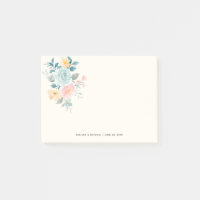 Stilvolle Pink & Blue Blume Bouquet