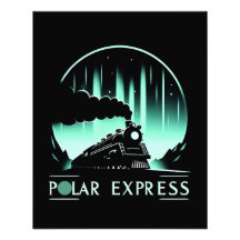 Stilvolle Polar Express Bahn