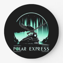 Stilvolle Polar Express Bahn