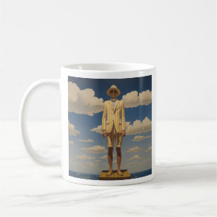 Stilvolle Retro Beachwear Striking Summer Fashion Kaffeetasse