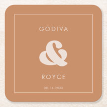 Stilvolle Retro-Braun-Zucker Hochzeit