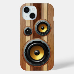 Stilvolle retro hölzerne Korn-Lautsprecher Case-Mate iPhone Hülle