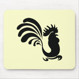 Stilvolle Rooster-Maus-Pad Mousepad