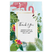Stilvolle rosa Flamingo Tropical Business