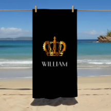 Stilvolle Royal Crown Name Black