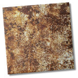 Stilvolle rustikale Textur Fliese<br><div class="desc">Stilvolle rustikale Vintage Industrieruss Textur Keramik Tile. Ein einzigartiges, nahes Foto, das auf den ersten Blick wie ein Glitzer aus Gold aussieht, aber eigentlich eine rostende Farbe ist! Ein cooler Weg, einen industriellen Look zu bekommen. Bitte beachten Sie, dass es sich um eine digitale Textur handelt, die keine tatsächliche Textur...</div>