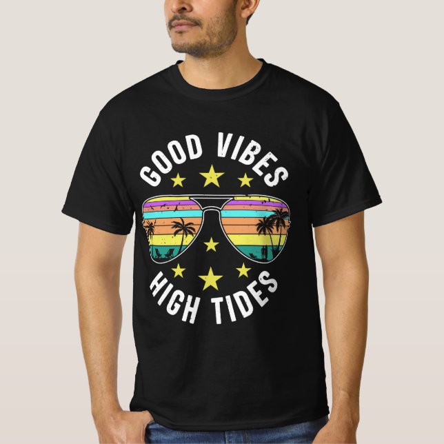 Stilvolle Sonnenbrille mit guten Lichtverhältnisse T-Shirt (Vorderseite)