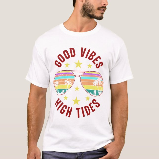 Stilvolle Sonnenbrille mit guten Lichtverhältnisse T-Shirt (Vorderseite)