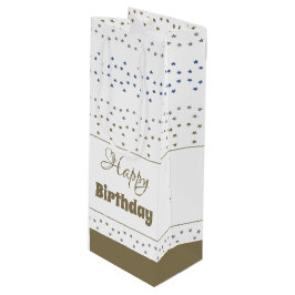 Stilvolle Star Gemustert Paper Birthday Geschenkta Geschenktüte Für Weinflaschen