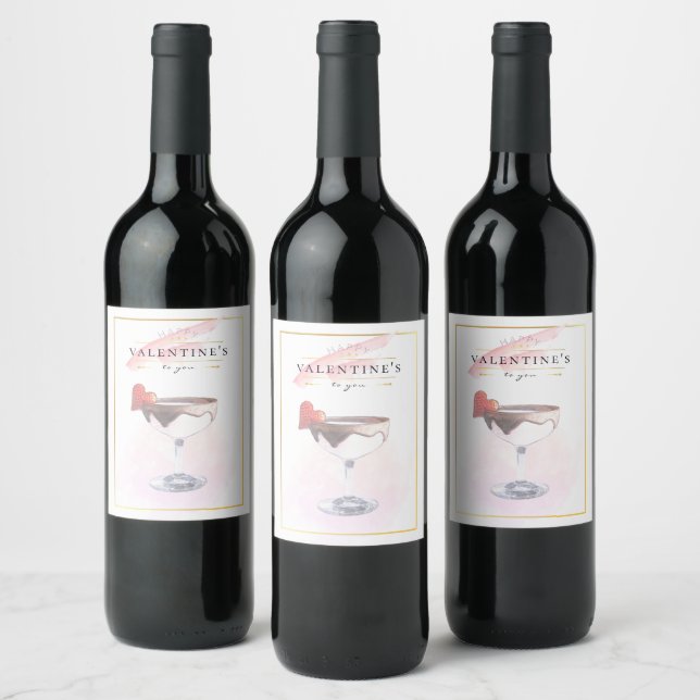 Stilvolle Stift Kunst, Dichtung und Musik Weinetikett (Flaschen)