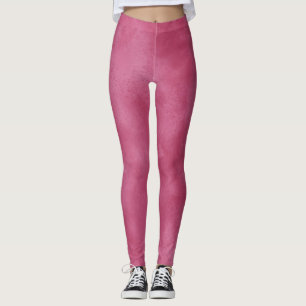 Stilvolle Sturmwolke-Effekt Burgundy Blush Leggings
