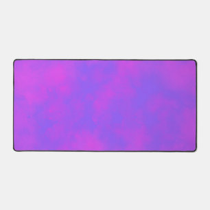 Stilvolle Sturmwolke-Effekt Rosa Blau Schreibtischunterlage