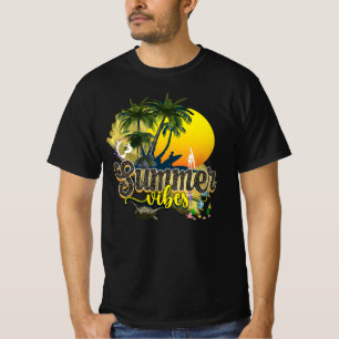 Stilvolle Summer Beach Vibes T-Shirt