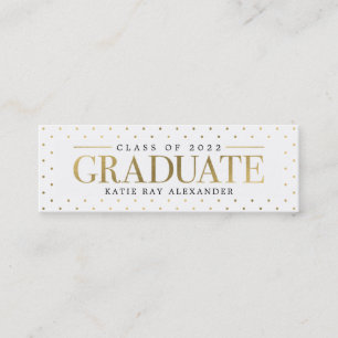 Stilvolle Tag Graduate Business Card Calling Card