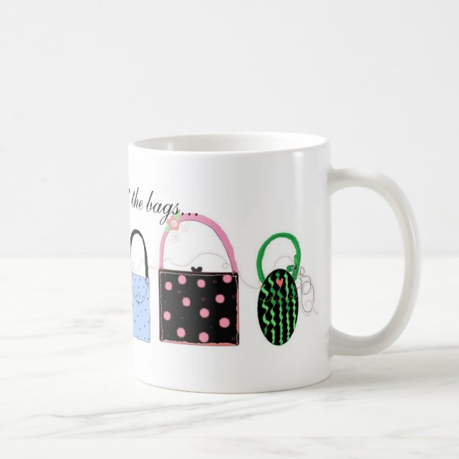 Stilvolle Taschen Kaffeetasse (Rechts)