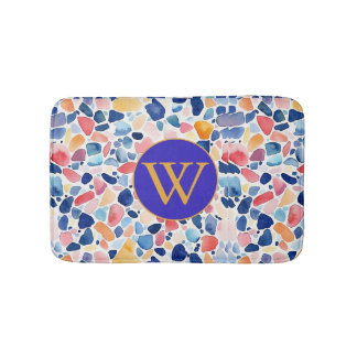 Stilvolle Terrazzo-Badezimmer-Matte Badematte