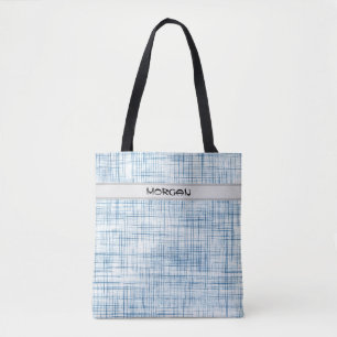 Stilvolle Tote Bag mit Individuelle Name Tasche