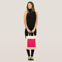 Stilvolle Tragetaschen | Rosa, Streifen und Femini