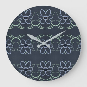 Stilvolle Uhr mit Navy Blue