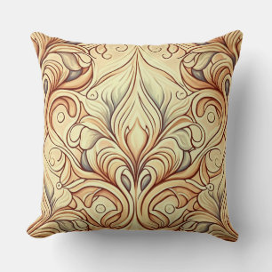 Stilvolle und elegante moderne Art Nouveau Kissen