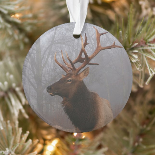 Stilvolle und elegante Weihnachtselke Ornament (Baum)