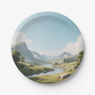 stilvolle und raffinierte Geschirr Pappteller