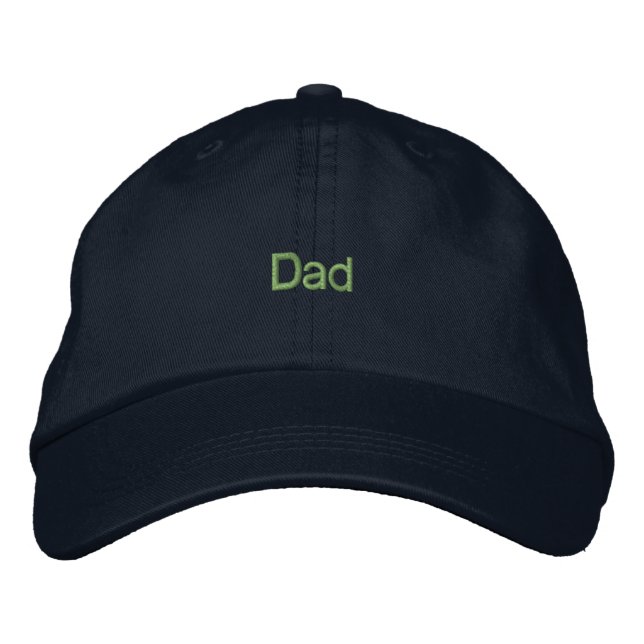 Stilvolle Vater Liebe Cap Celebrate Vaterschaft Bestickte Baseballkappe (Vorderseite)