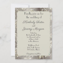 Stilvolle Vintage Pewter-Hochzeit