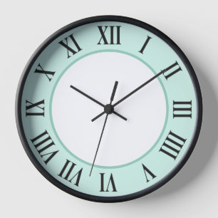 Stilvolle Wanduhr – Grün