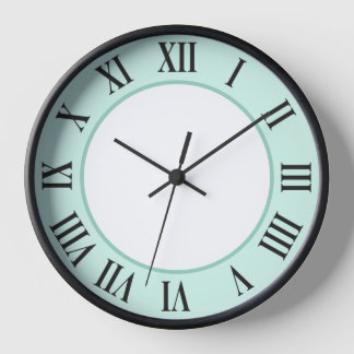 Stilvolle Wanduhr – Grün