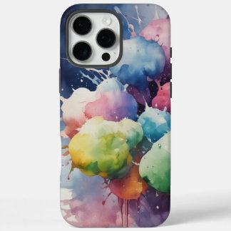 Stilvolle Wasserfarbe - Fügen Sie einen Farbtupfer iPhone 16 Pro Max Hülle