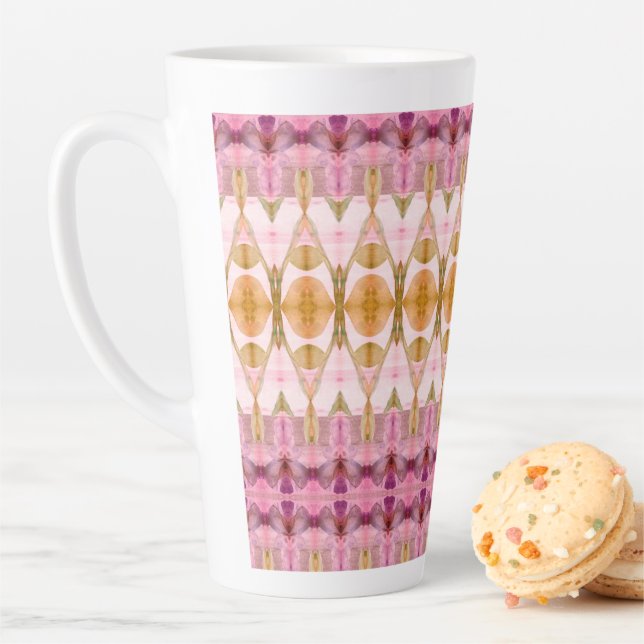 Stilvolle Wasserfarbe Gemustert Milchtasse (Beispiel)