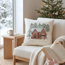 Stilvolle Wasserfarbe Nordisches Bauernhaus Pine C