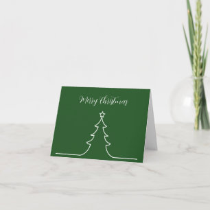 Stilvolle Weihnachtsgeschäftskarten