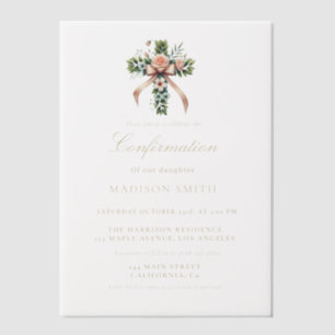 Stilvolle Wildblume Garden Confirmation