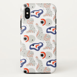 Stilvolle Wirbel und Abstrakte Curbs Muster Case-Mate iPhone Hülle